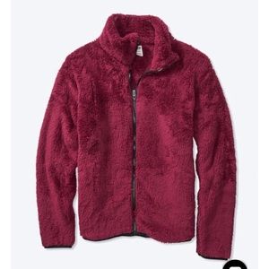 Full zip teddy bear jacket
